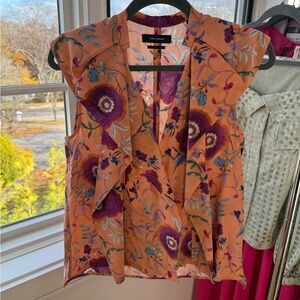 Isabel Marant Étoile Bateau Neckline Short Sleeve Blouse